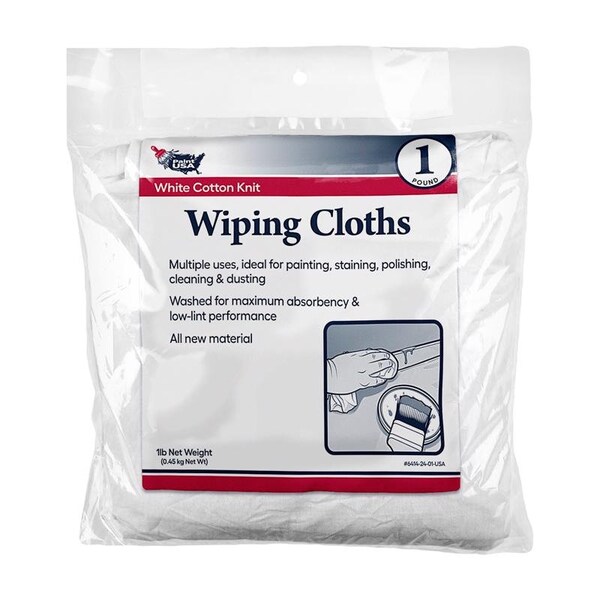 Paint Usa Cotton Knit Wiping Rags 1 lb 1 pk 6414-24-01-USA - main